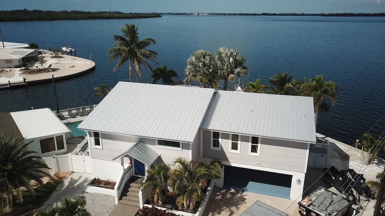 5V Crimp Metal Roof Replacement in Bradenton Beach