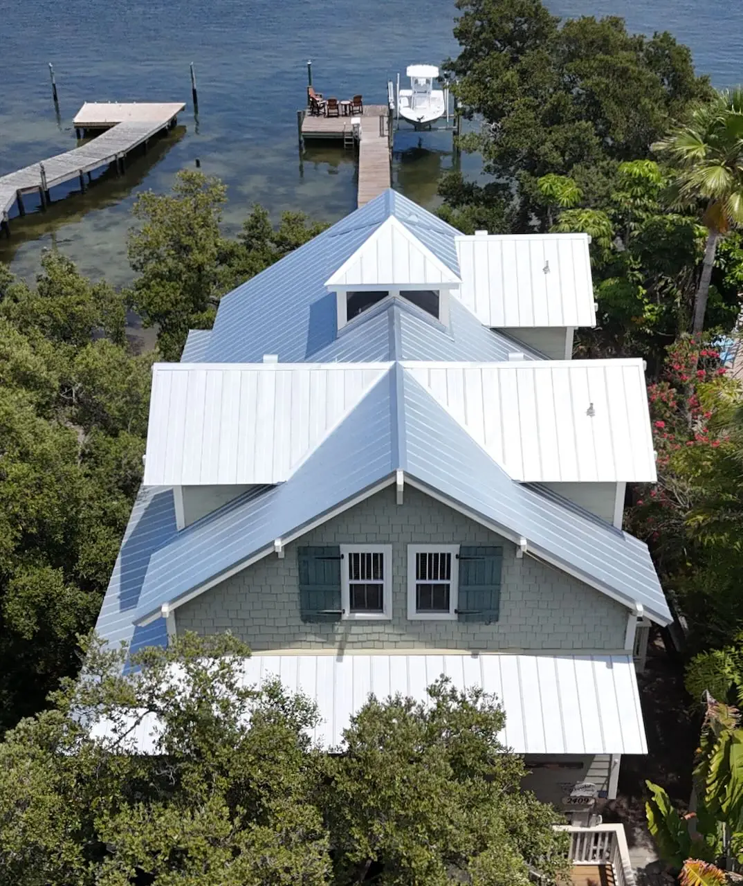 Roof replacement project by a local roofing contractor serving Bradenton and Sarasota, Florida