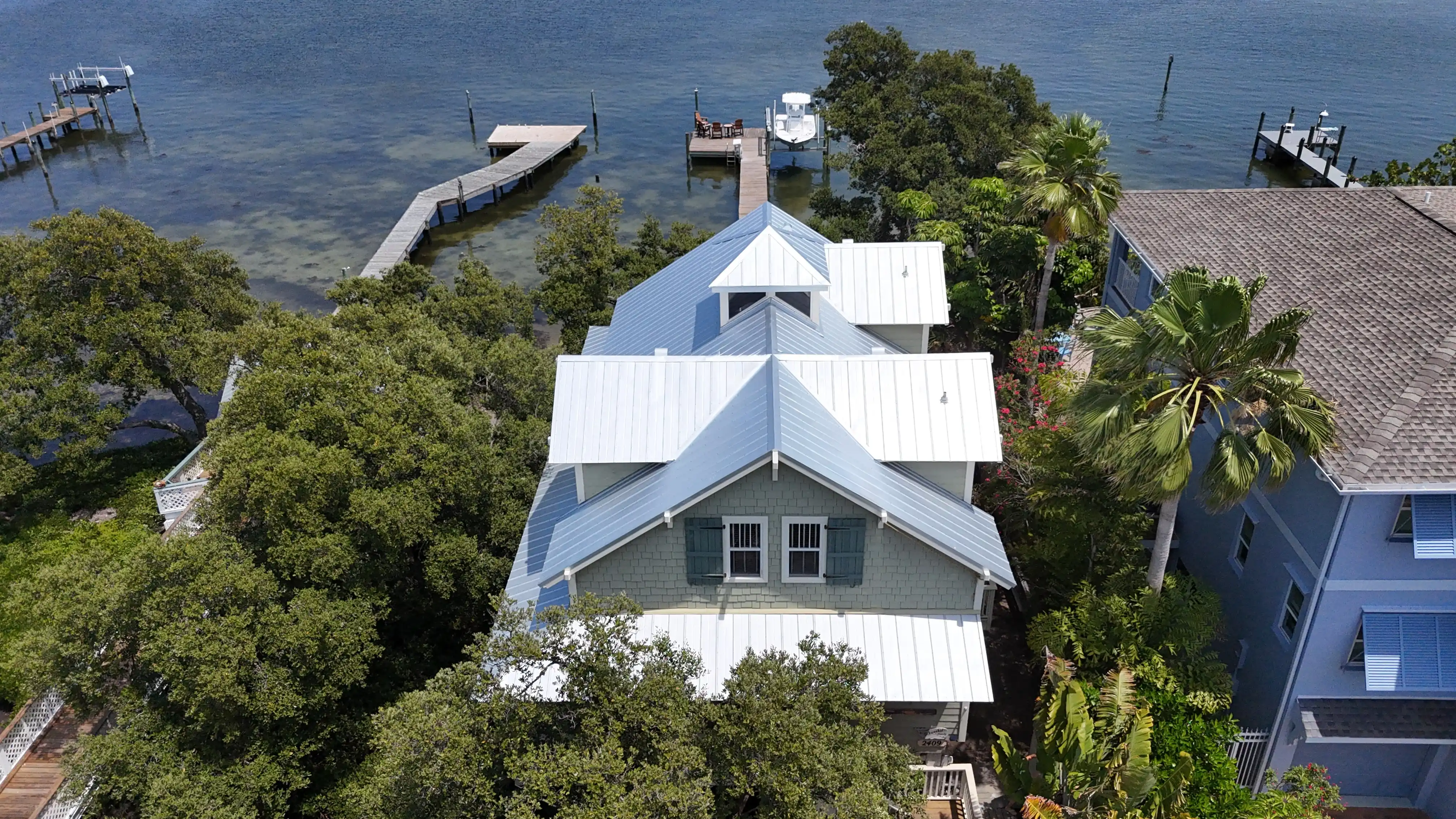 5V Crimp Metal Roof Replacement in Bradenton Beach